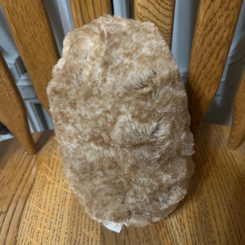 Ty Stuffed Animal - Brown and Cream Hedgehog - Picture 5 of 7